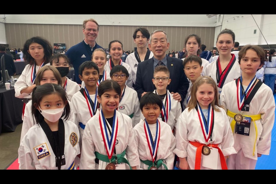 New West and Burnaby athletes excelled at a recent taekwondo championship.