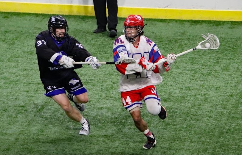 Will Malcom had a goal and an assist in the Bellies 9-6 win over the Thunder in Game 6 of the WLA finals.