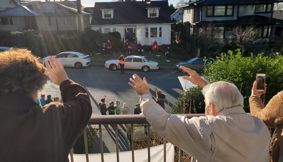 burnaby carollers christmas seniors