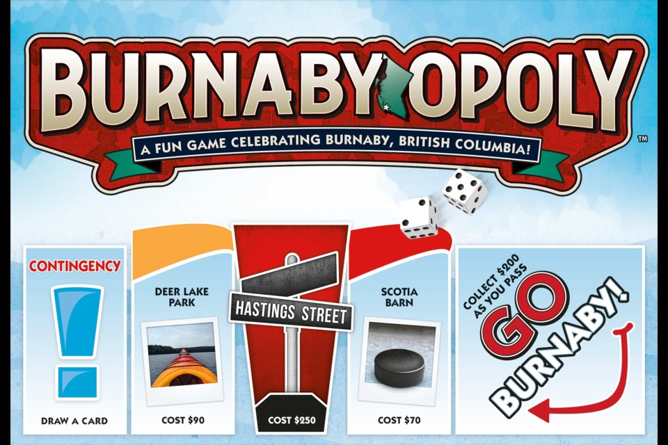 Outset Media has partnered with Walmart Canada to launch  Burnaby-Opoly, a new limited-edition board game that includes some of Burnaby’s most well-known locations.