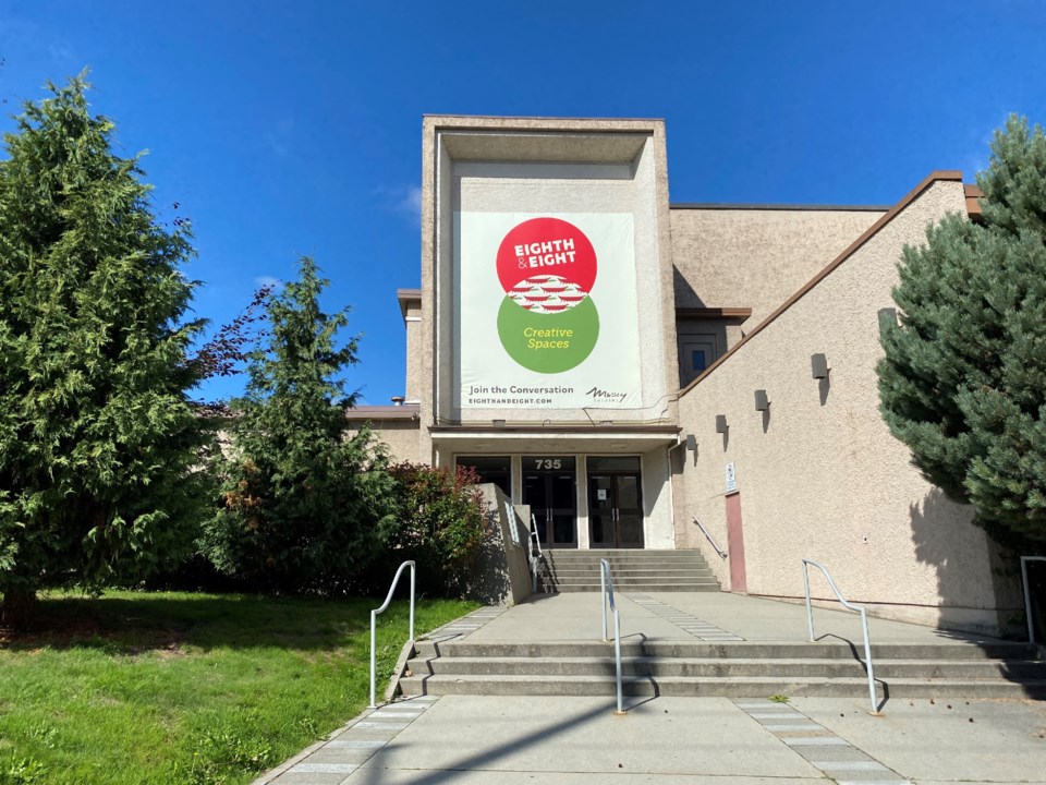 Massey Theatre exterior 3