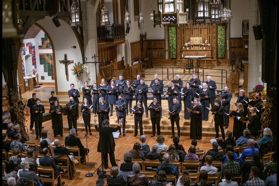 The Vancouver Cantata Singers bring their Christmas Reprise concert to Queens Avenue United Church in New Westminster Dec. 17.