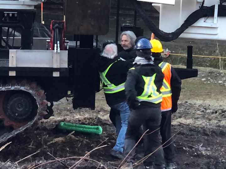 arrested brunette tmx trans mountain