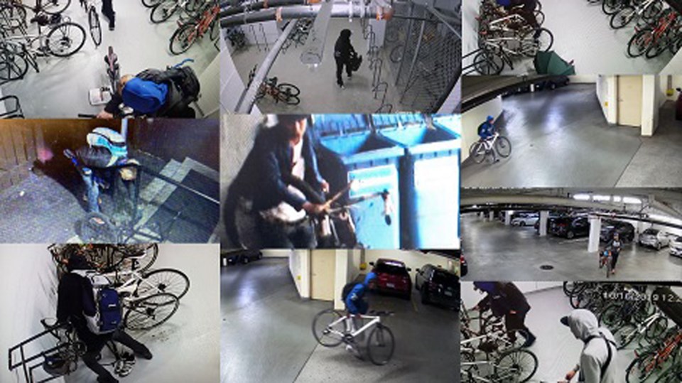 bike thefts garage parkade