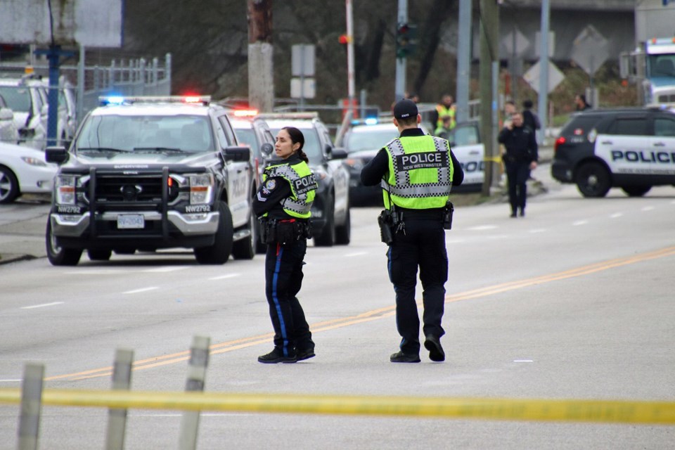 Sections of East Columbia Street were closed for hours on Sunday following an accident involving a truck and a pedestrian. The NWPD confirmed the pedestrian has died.