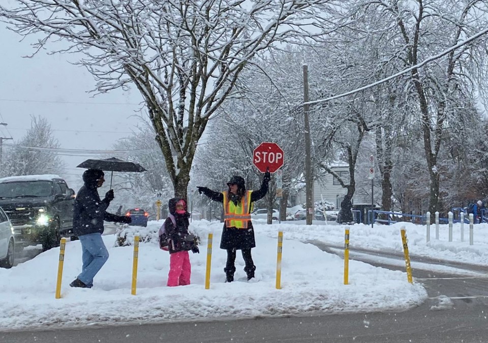 herbertspencercrossingguardinsnow