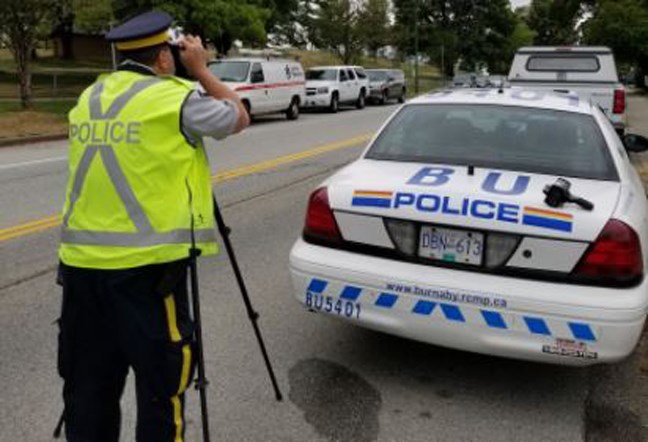 playground cops speeding cariboo