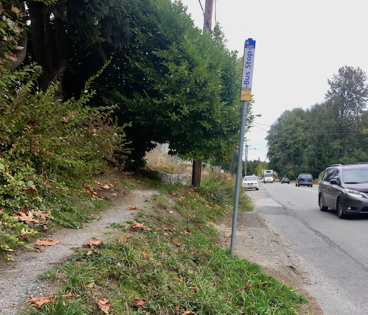 sidewalks marine drive burnaby