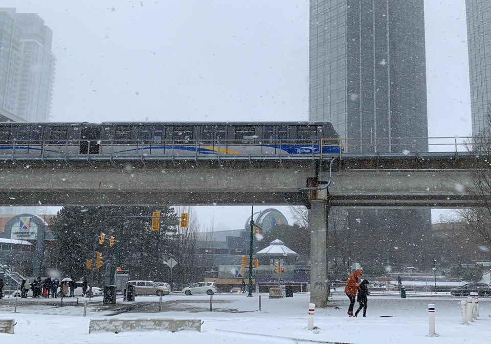 snow metrotown