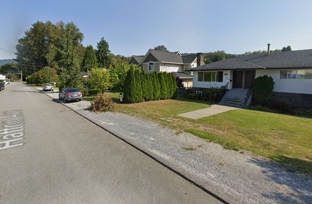 The development proposal is for a two-storey infill multiple-family residential building with four units at 1508 Hatton Ave.