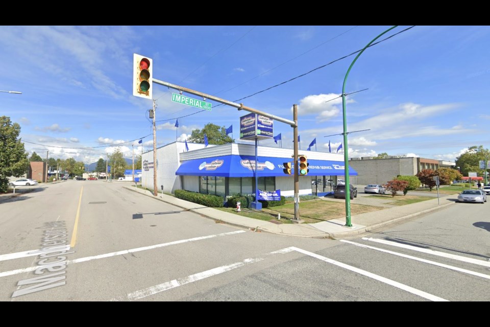 5609 Imperial St. is the planned site for a new grocery store in Burnaby.
