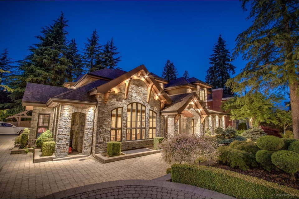 The most expensive detached home in Burnaby in November sold for almost $5.3 million.