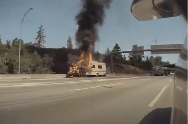 camper fire two
