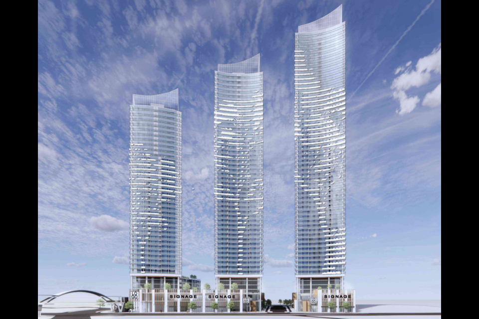 The Concord Metrotown development was discussed at Burnaby city council on Dec. 5.