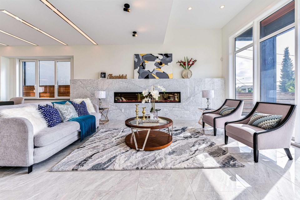 An opulent new home, just three years old, on Portland Street on the South Slope of Burnaby, however, ended up languishing on the market for 74 days before finally selling for $3.2 million, which was $400,000 under the original asking price.
Contributed