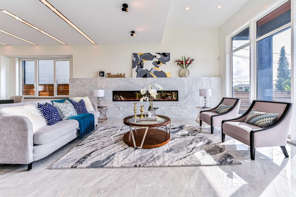 An opulent new home, just three years old, on Portland Street on the South Slope of Burnaby, however, ended up languishing on the market for 74 days before finally selling for $3.2 million, which was $400,000 under the original asking price.
Contributed