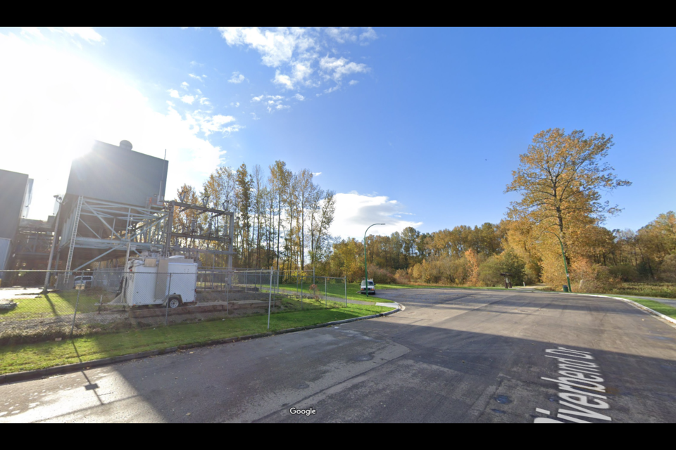 Burnaby wants to build a green waste facility at Fraser Foreshore Park, next to Metro Vancouver's Waste-to-Energy Facility (pictured).