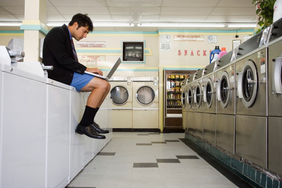 laundry laundromat washing machine