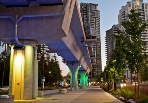 lighting skytrain