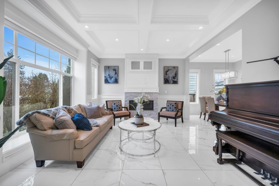 This house, built five years ago, sold for $3 million, $500,000 over the asking price after just six days on the market. 