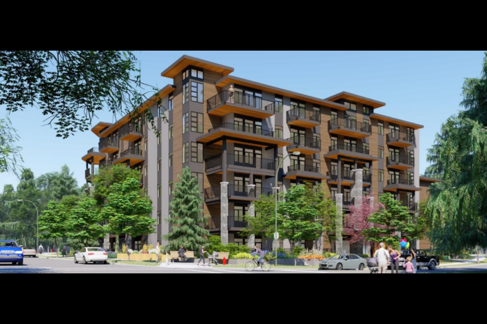 A Burnaby-owned and Metro Vancouver-operated property at 7388 Southwynde Ave. will be developed into 122 new homes.