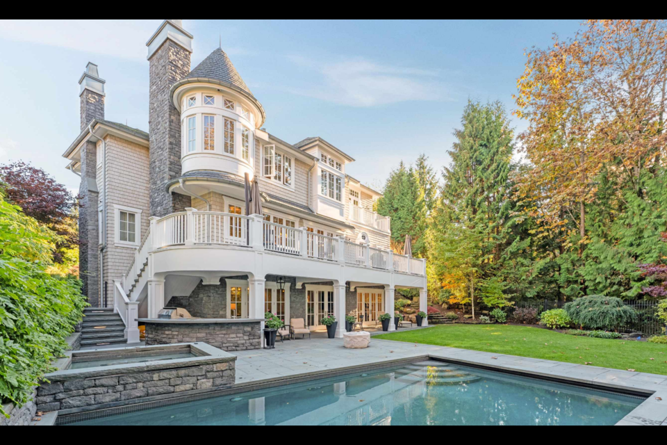 7475 Whelen Crt., a five-bedroom, six-bathroom mansion in Burnaby, B.C., sold for $5.45 million in December.