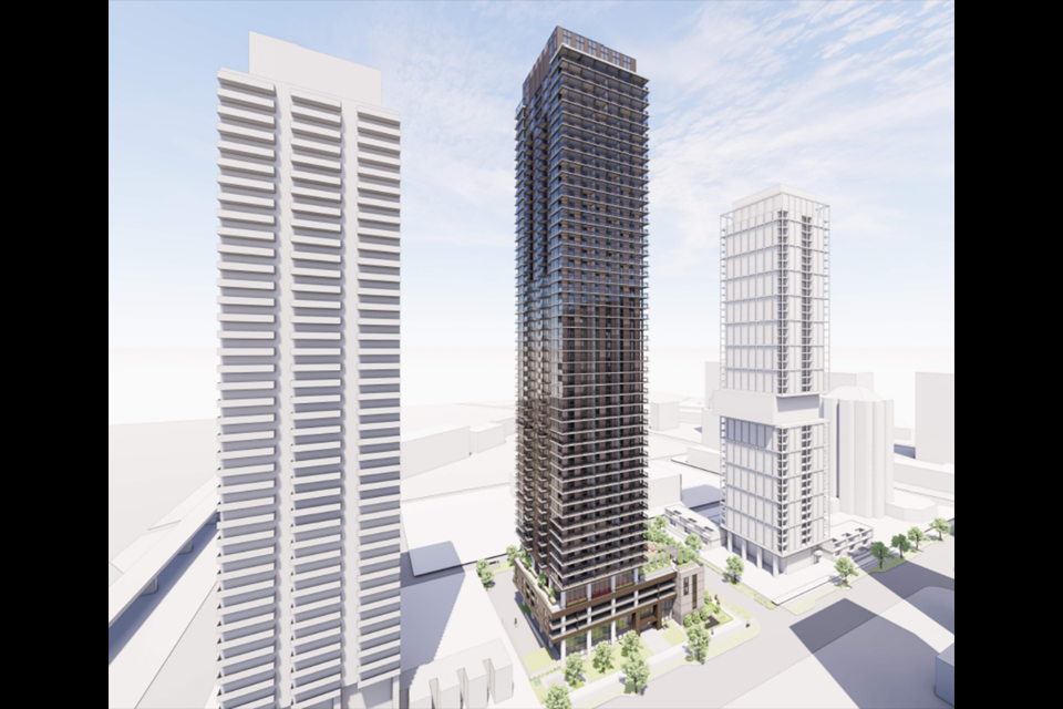 A 53-storey development proposal at 6031 Wilson Ave. is up for approval in Burnaby, B.C.