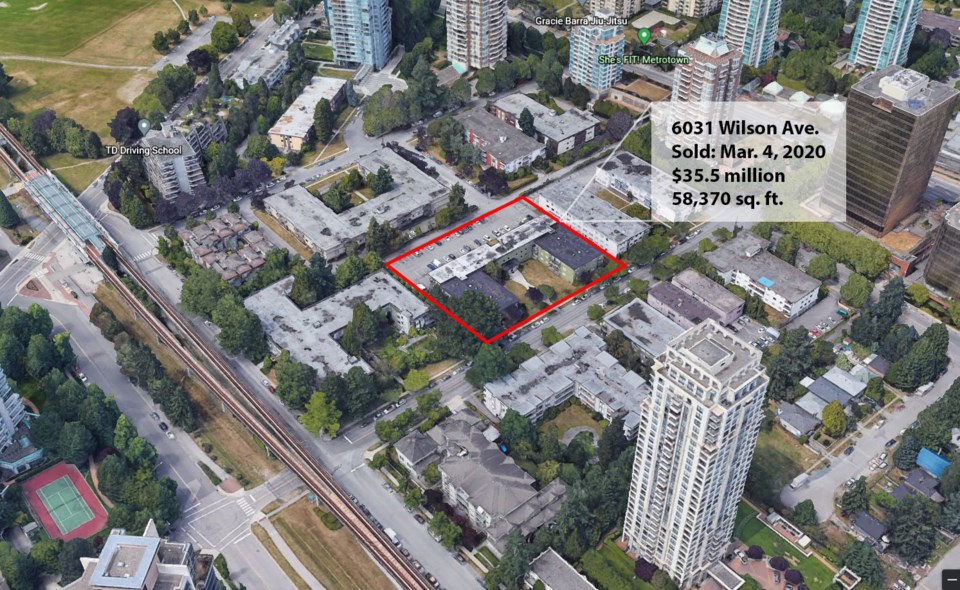 wilson ave property - google earth