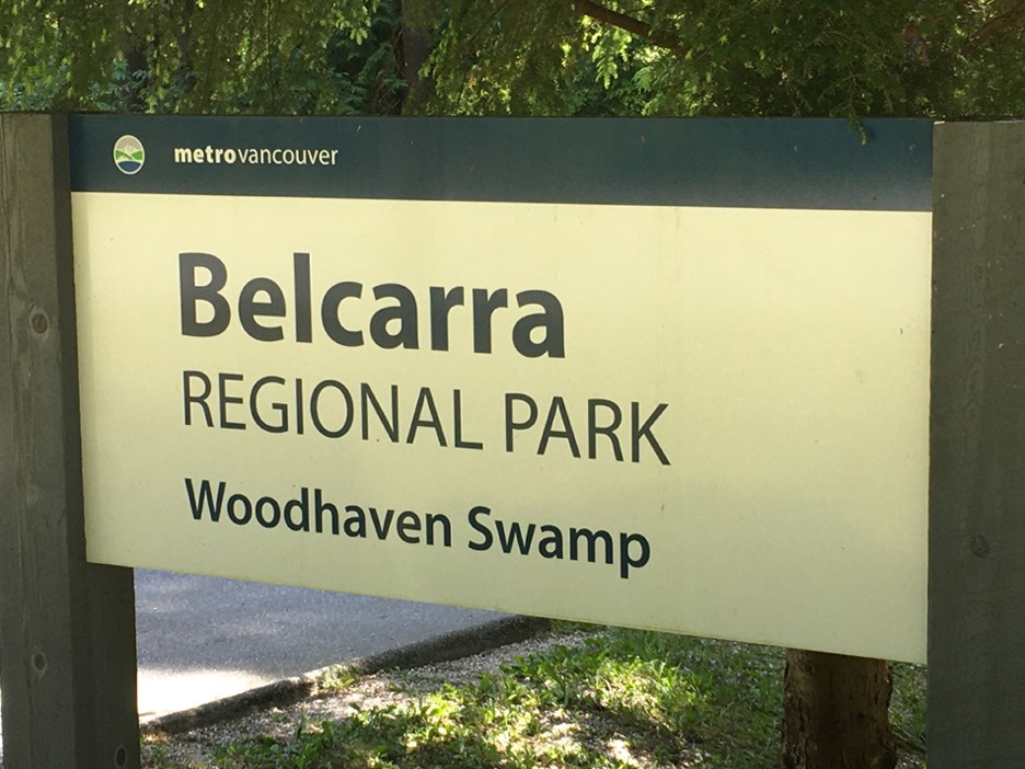 Woodhaven Swamp Sign