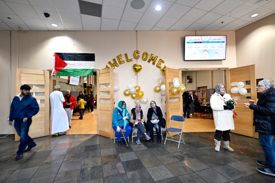 Burnaby’s Masjid Al-Salaam mosque welcomed visitors on Jan. 26, 2025.