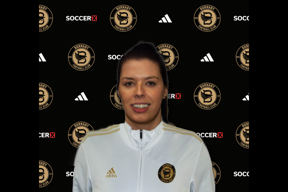 Burnaby FC has hired Kat Tomic as senior staff coach — girls' and women’s U21.