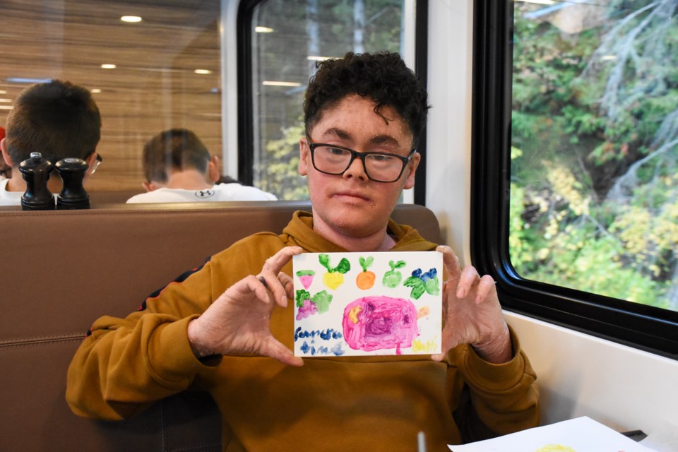 Hasti, a 12-year-old Coquitlam resident, among the sick kids onboard Rocky Mountaineer from Banff, Alta., to Vancouver, B.C.