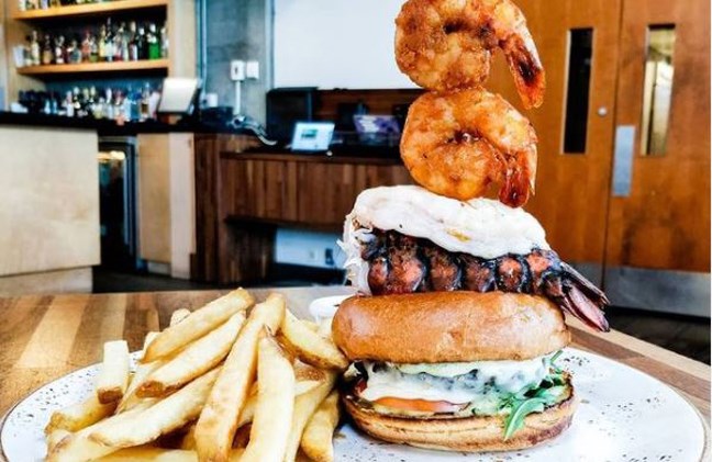 Just look at this burger.