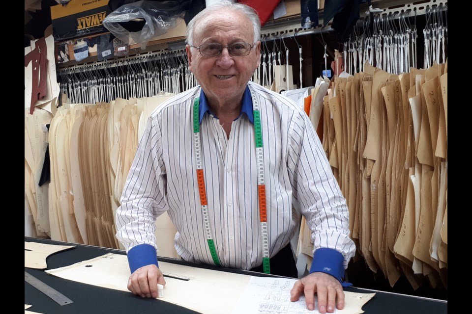 As a young boy growing up in the small central Italian town of Morrone del Sannio, Burnaby master tailor Pat Cocco never dreamt that one day he would be designing suits for Hollywood stars like Ben Affleck and Robin Williams.