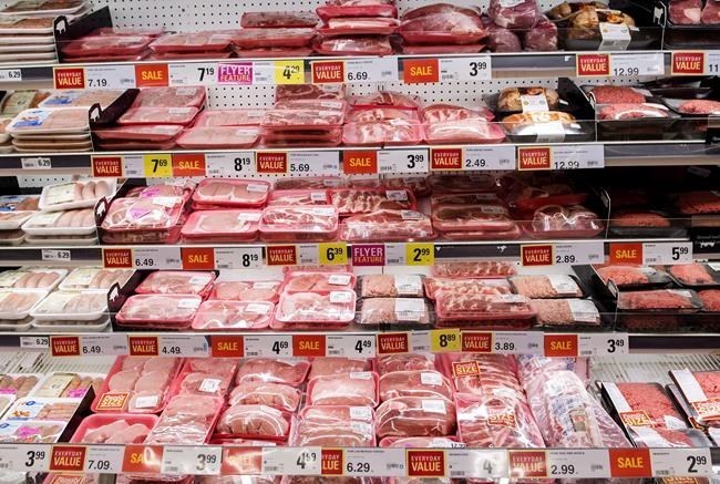 meat shelves