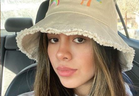 A bucket hat sold by Urban Outfitters.