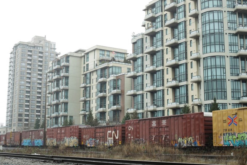 New Westminster Quay trains