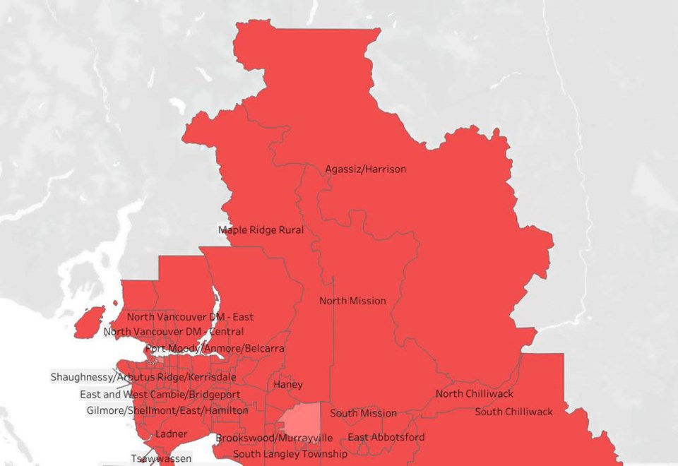 Test Positivity map Feb 1 to 7