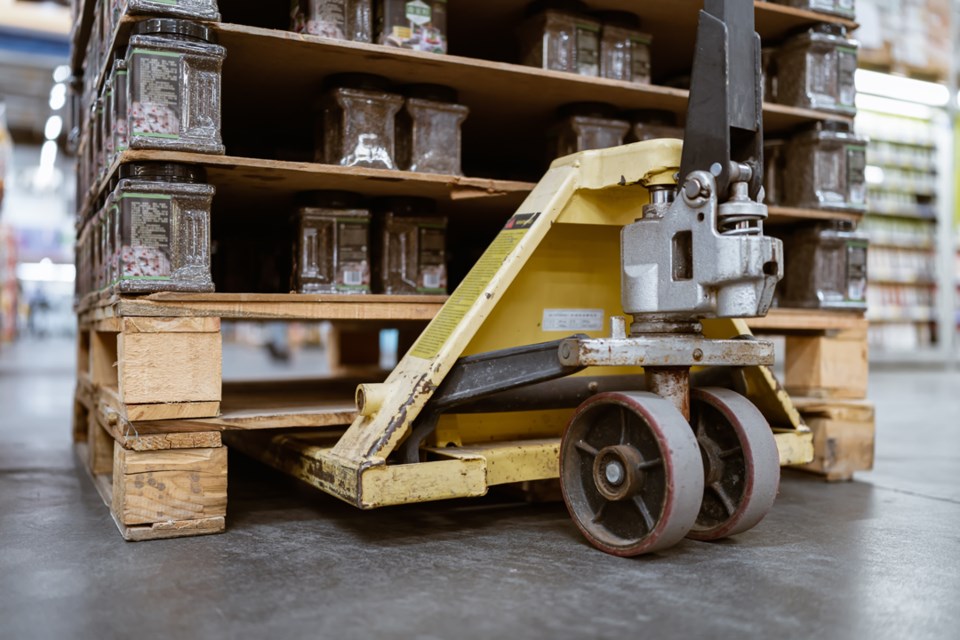 A woman claims she was hit and injured by a pallet jack at T&T Supermarket in Burnaby