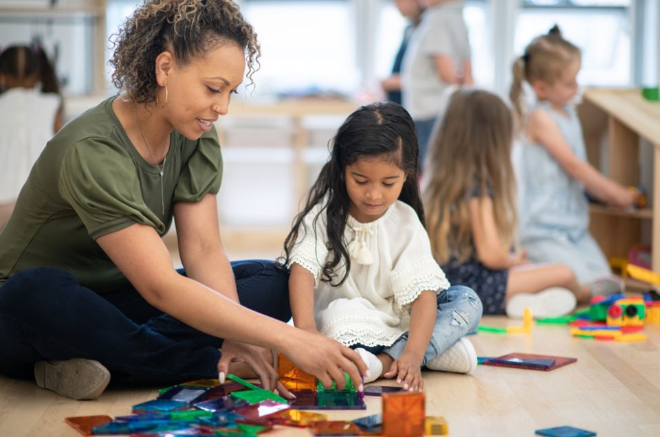 Child care classroom GettyImages