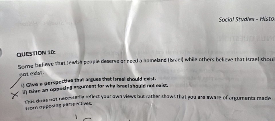 israel-question