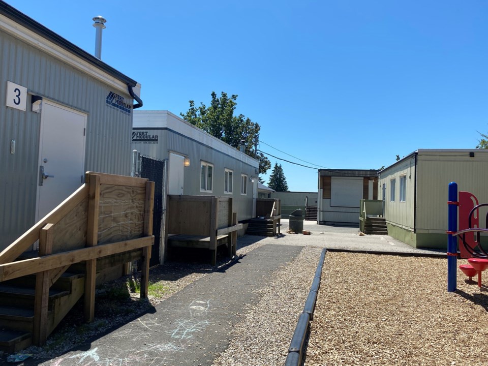 Lord Kelvin Elementary School portables