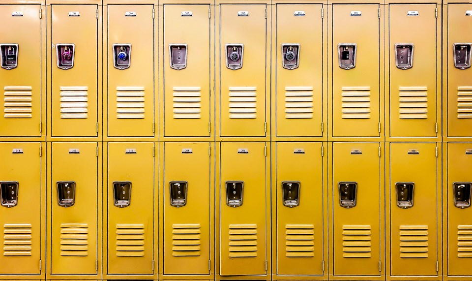 school lockers Getty
