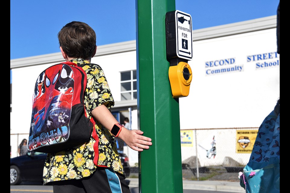 Students returned to Second Street Community School for the first full day of classes in the new school year Wednesday.