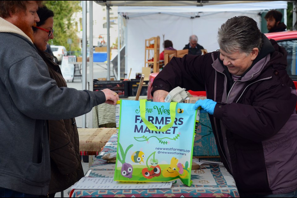 New West Farmers' Market is held at Tipperary Park on Thursdays from 3 to 7 p.m.