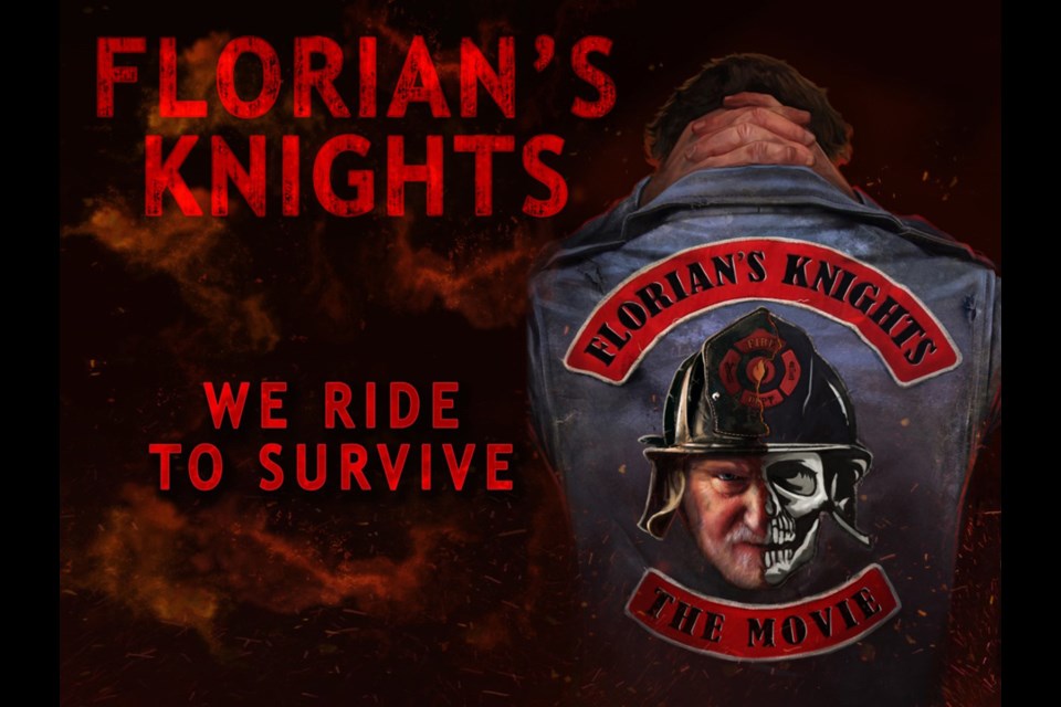 Poster for the documentary, Florian’s Knights. 