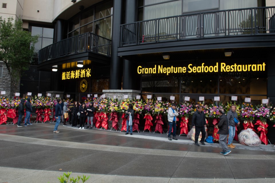 Grand Neptune Seafood Restaurant has opened at Grand Villa Casino in Burnaby.