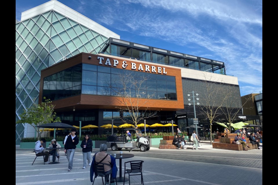 Tap and Barrel is now open at the Amazing Brentwood in Burnaby.