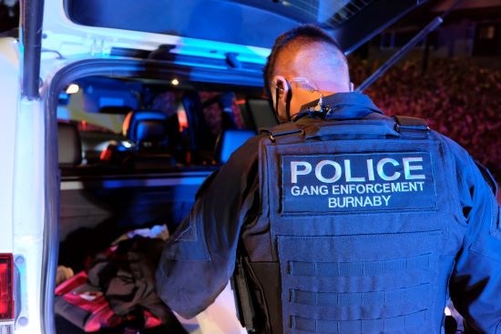 Burnaby RCMP's gang enforcement team was launched in January 2021 in response to a rise in gang violence in the city.