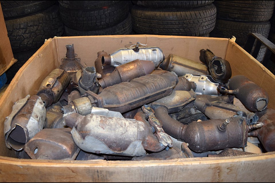 Police seized 439 catalytic converters during an major investigation into thefts of the devices.